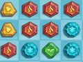 Spel Magic Stones-versameling  aanlyn