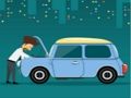 Spel Motors in die nag: Legkaart  aanlyn