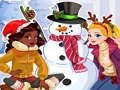 Spel Wil jy 'n sneeuman bou?  aanlyn
