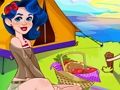 Spel Crystal en Ava se kampeerreis  aanlyn