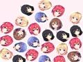 Spel Anime liefdesballe meisies  aanlyn