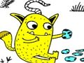 Spel Snaakse monsters legkaart  aanlyn