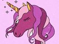 Spel Eenhoorn inkleurboek Glitter  aanlyn