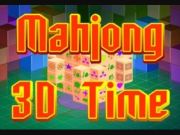 Spel Mahjong 3D-tyd  aanlyn