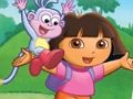 Spel Vind 7 verskille Dora  aanlyn