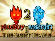 Spel Firboy & Watergirl 2 in die ligte tempel aanlyn