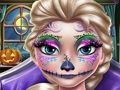 Spel Elsa Scary Halloween Make-up aanlyn Spel Elsa Scary Halloween Make-up aanlyn