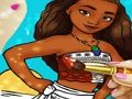 Spel Moana inkleurboek  aanlyn