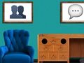 Spel G2M Blue House Escape aanlyn