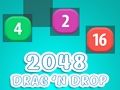 Spel 2048 sleep en sleep  aanlyn