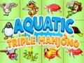 Spel Aquatic Triple Mahjong aanlyn