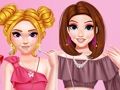 Spel Modieuse aantrek met ruffle -gewas  aanlyn