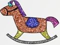 Spel Glitter Toys kleurboek  aanlyn
