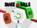 Spel Slang vs balle  aanlyn