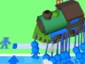 Spel Menigte trek tou  aanlyn