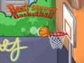 Spel Regte straat basketbal  aanlyn