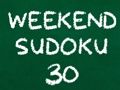 Spel Naweek Sudoku 30  aanlyn