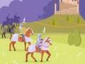 Spel Middeleeuse Ridders Wedstryd 3  aanlyn