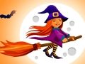 Spel Oulike Halloween hekse legkaart  aanlyn
