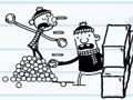 Spel Stickman Snow Fight aanlyn