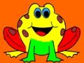 Spel Terug Skool toe: Padda Kleurboek  aanlyn