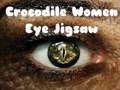 Spel Krokodil Vroue Oog legkaart  aanlyn