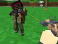 Spel Blokagtige zombie en voertuigskiet  aanlyn