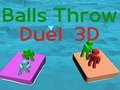 Spel Balle Gooi Duel 3D  aanlyn
