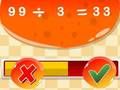 Spel Waar en Vals Wiskunde-speletjie  aanlyn