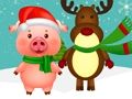 Spel Kersfees Diere  aanlyn