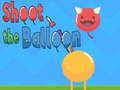 Spel Skiet die ballon  aanlyn