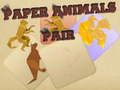 Spel Papierdierepaar  aanlyn