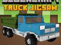 Spel Blockcraft Truck Jigsaw aanlyn