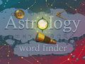 Spel Astrologie Woordsoeker  aanlyn