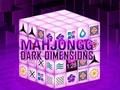 Spel Mahjong donker afmetings  aanlyn