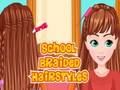 Spel Skool gevlegte haarstyle  aanlyn