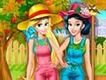 Spel Prinsesse wat in die tuin werk  aanlyn