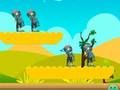Spel Alien Skiet Zombies  aanlyn