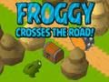 Spel Froggy kruis die pad!  aanlyn