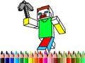 Spel Terug skool toe: Minecraft-kleur  aanlyn