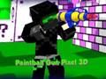 Spel Paintball Gun Pixel 3D aanlyn