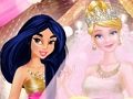 Spel Prinses Pienk En Goud Troue  aanlyn