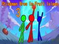 Spel Stickman Bros in Fruit Island 3 aanlyn