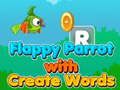 Spel Flappy Papegaai met Skep Woorde aanlyn Spel Flappy Papegaai met Skep Woorde aanlyn
