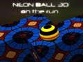 Spel Neon Ball 3d op die vlug  aanlyn