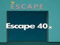 Spel Ontsnap 40x  aanlyn