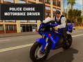Spel Polisie jaag motorfietsbestuurder  aanlyn