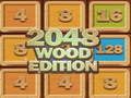 Spel 2048 Hout Uitgawe  aanlyn