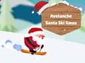 Spel Avalanche Santa Ski Kersfees  aanlyn