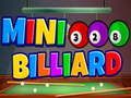 Spel Mini biljart  aanlyn